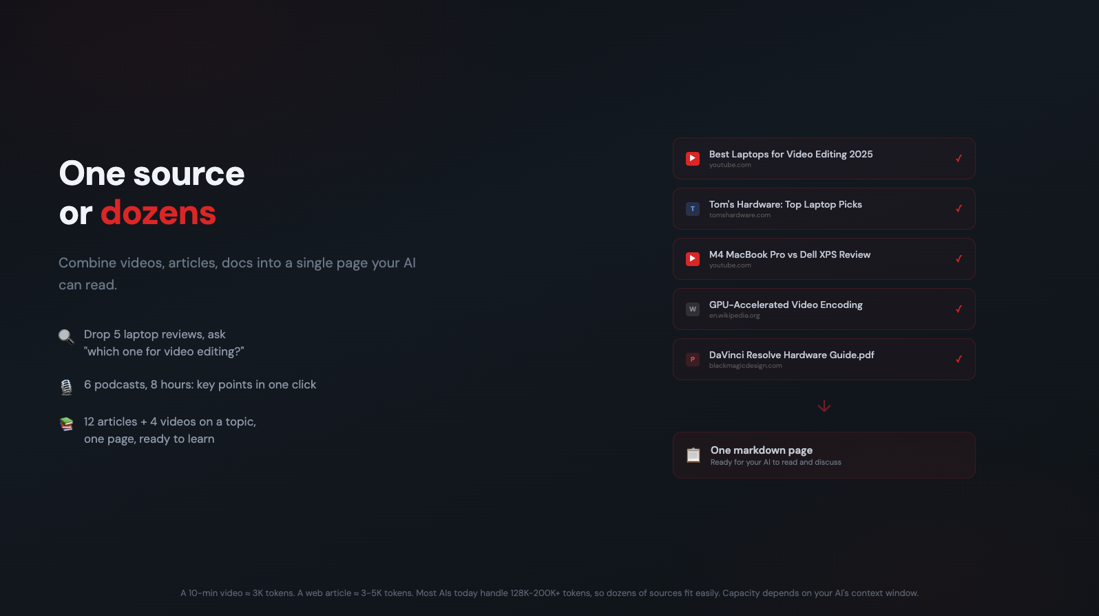 Choosing your AI assistant to send content to